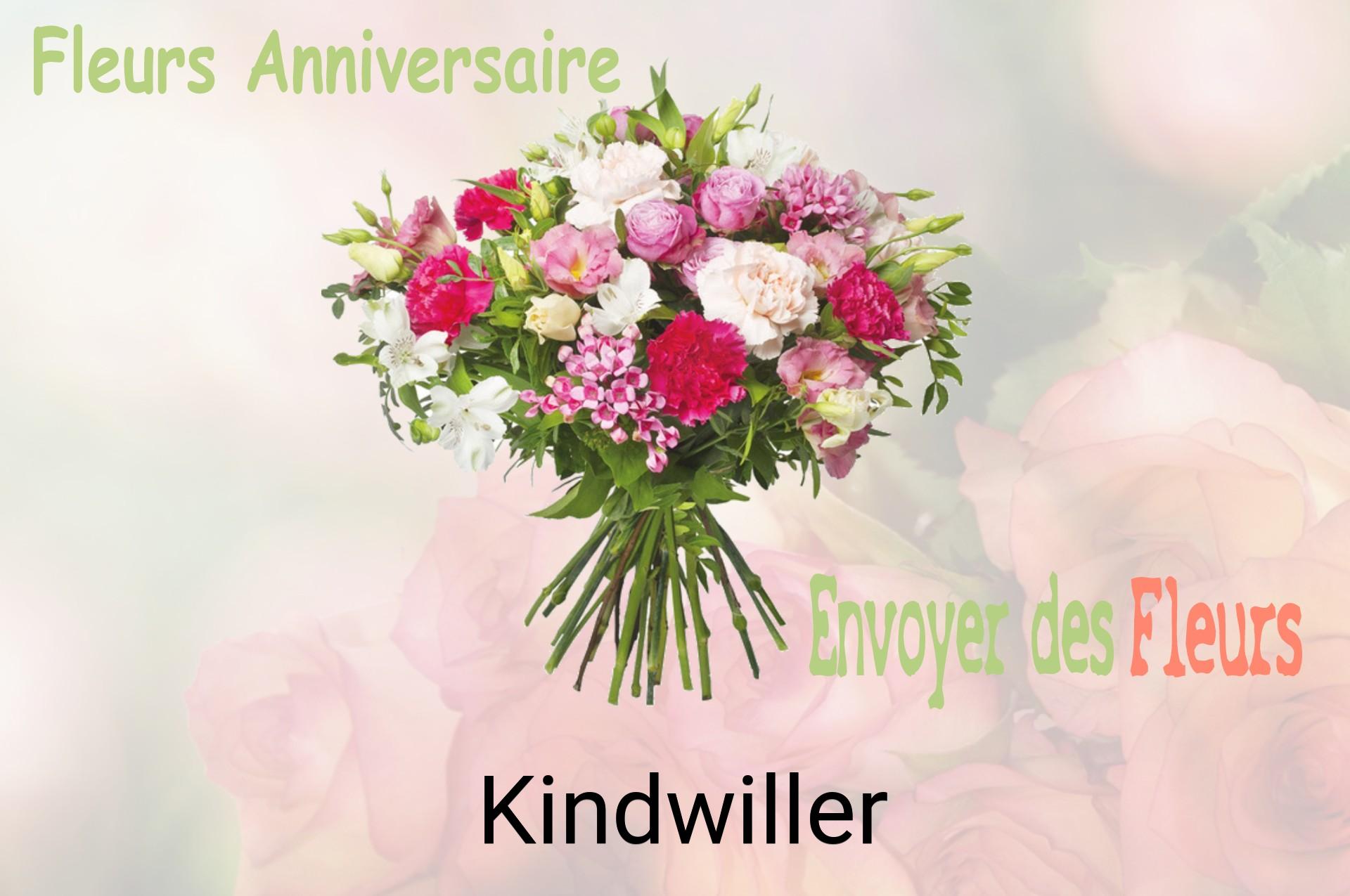 Bouquet de fleurs d’anniversaire livré à Kindwiller